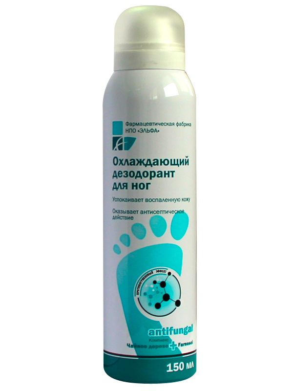 Дезодорант- антиперспирант д/ног чайн.дерево 150мл